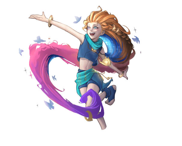 Wip zoe fanart